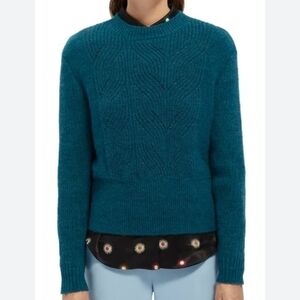 Scotch & Soda Womens Sweater L Alpaca Wool Blend 130